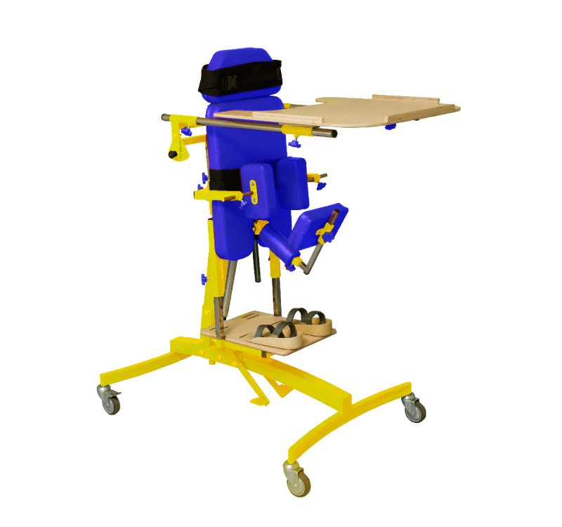 Rack (verticalizer-rack inclined) with elements of fixation of the torso “Astrei-2”