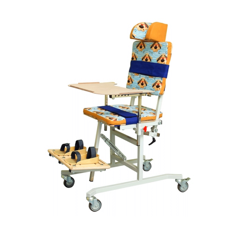 Desk with torso fixation elements “Proteus-1”