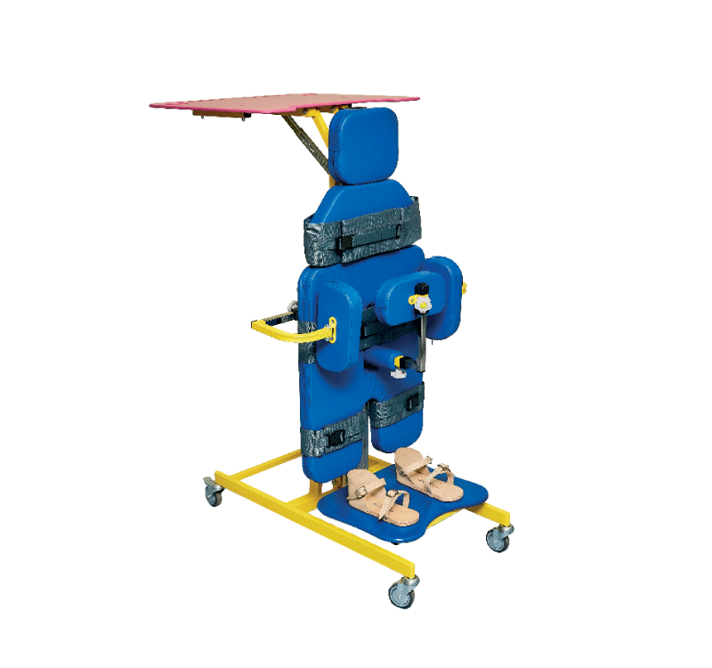 Stand (verticalizer - inclined stand) with elements of fixation of the torso “VO-02”
