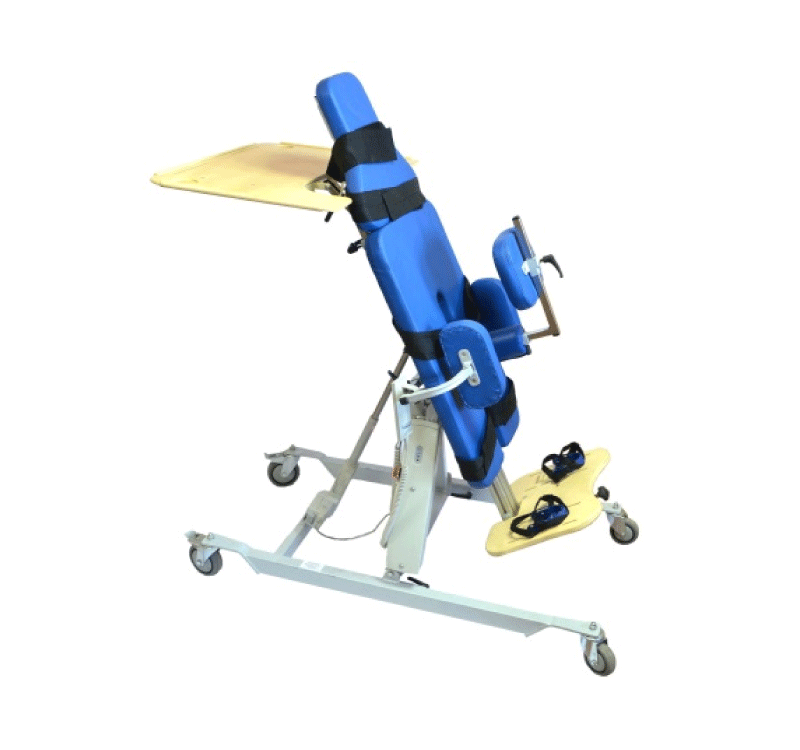 Stand (verticalizer - inclined stand) with elements of fixation of the torso “VO-3”