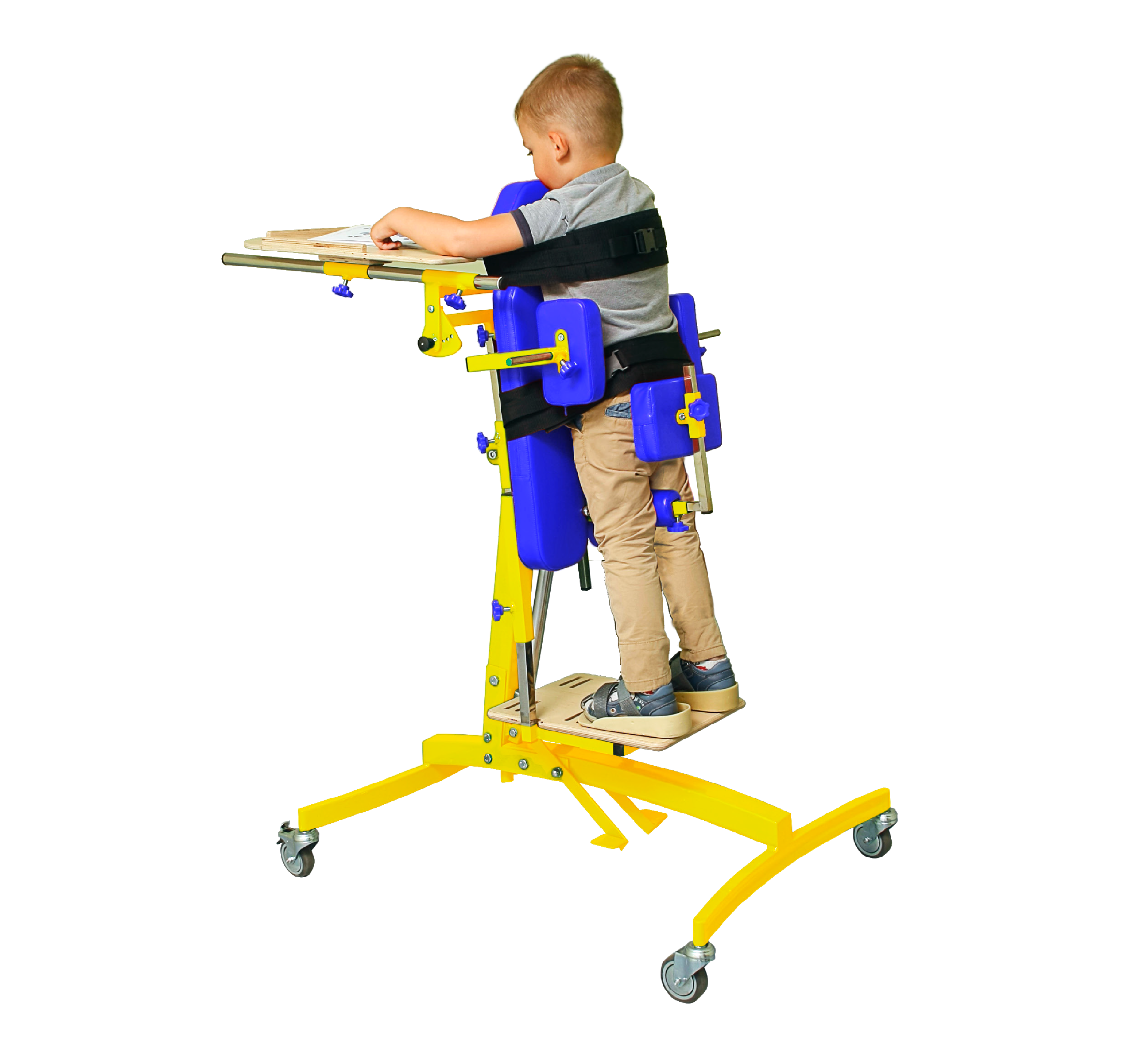 Rack (verticalizer-rack inclined) with elements of fixation of the torso “Astrei-1”